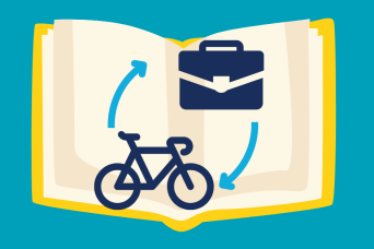cycle to work in a book