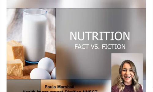 Nutritional Myths Fact v Fiction